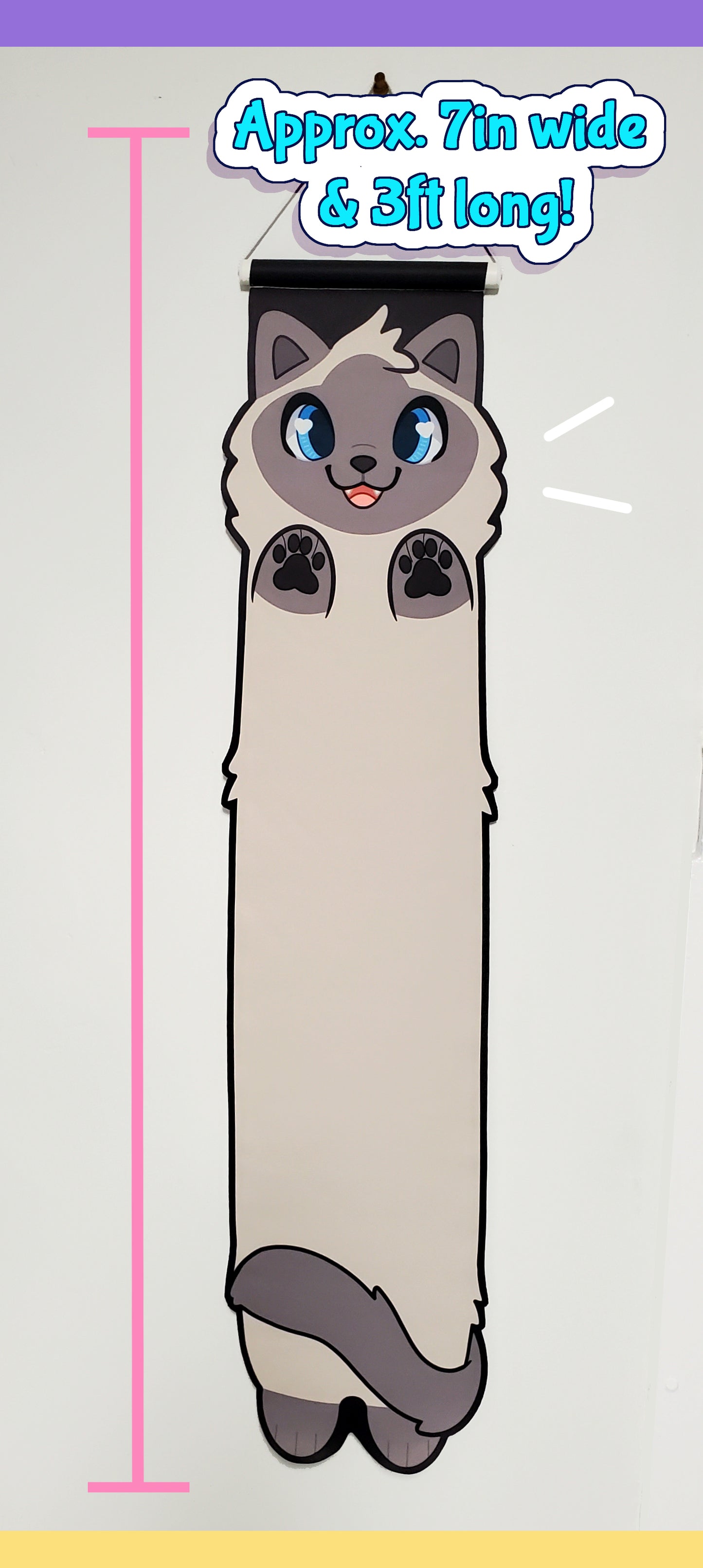 Long Animal Pin Banners Woodland