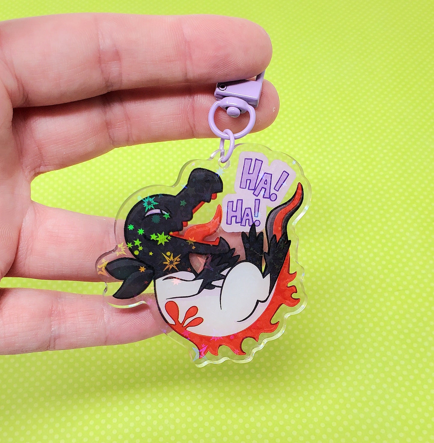 Salandit 2.5" Holo Acrylic Keychain