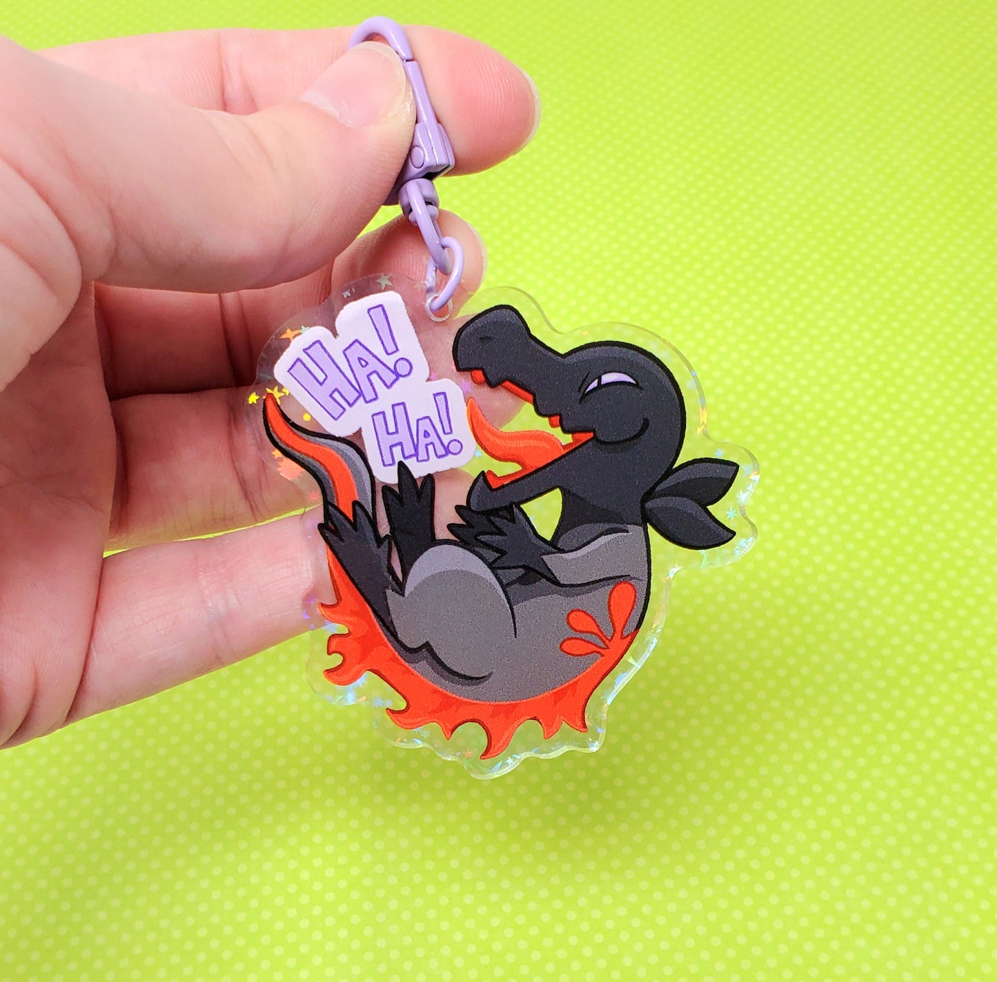 Salandit 2.5" Holo Acrylic Keychain