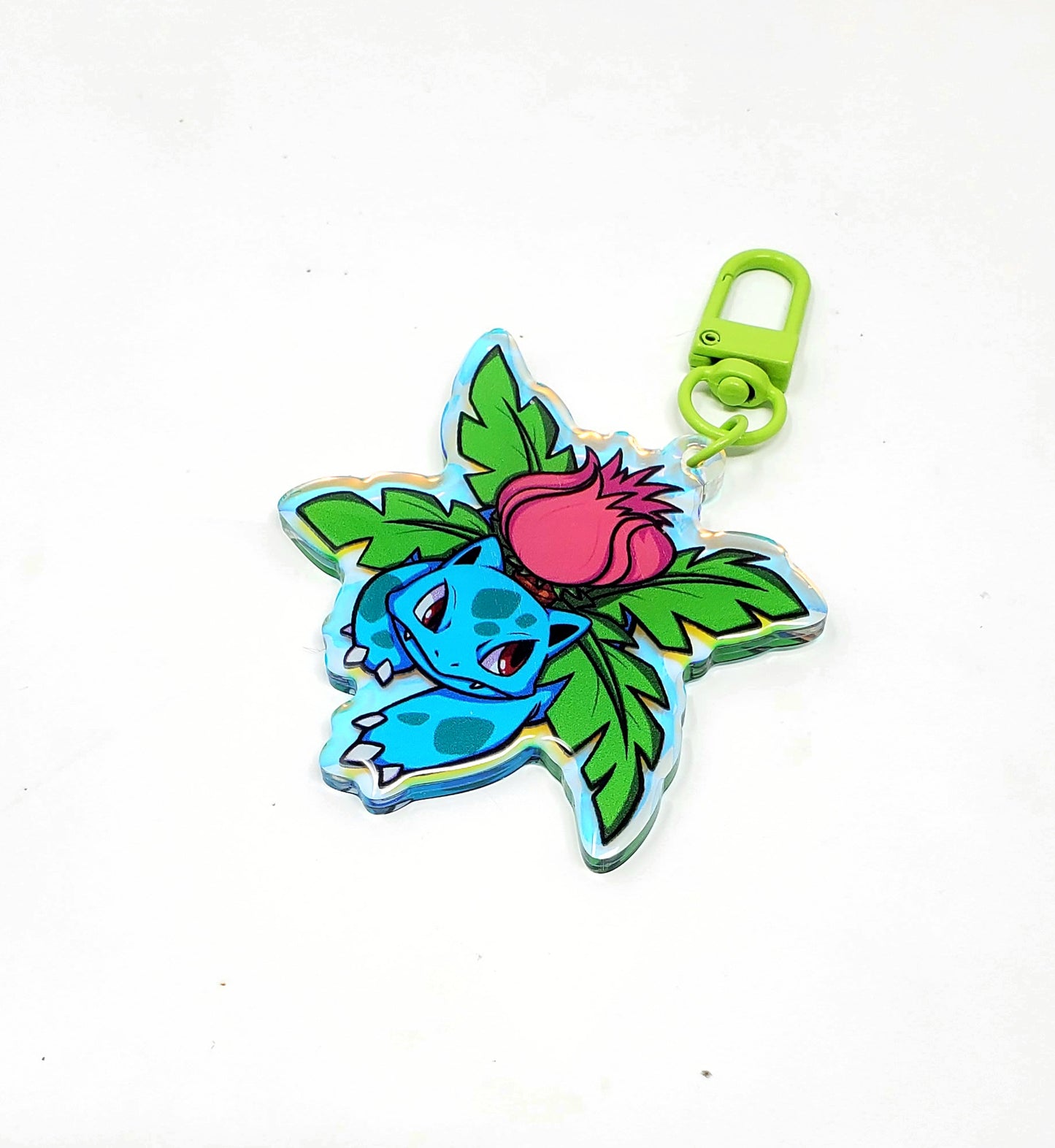 Ivysaur 3" Rainbow Acrylic Keychain