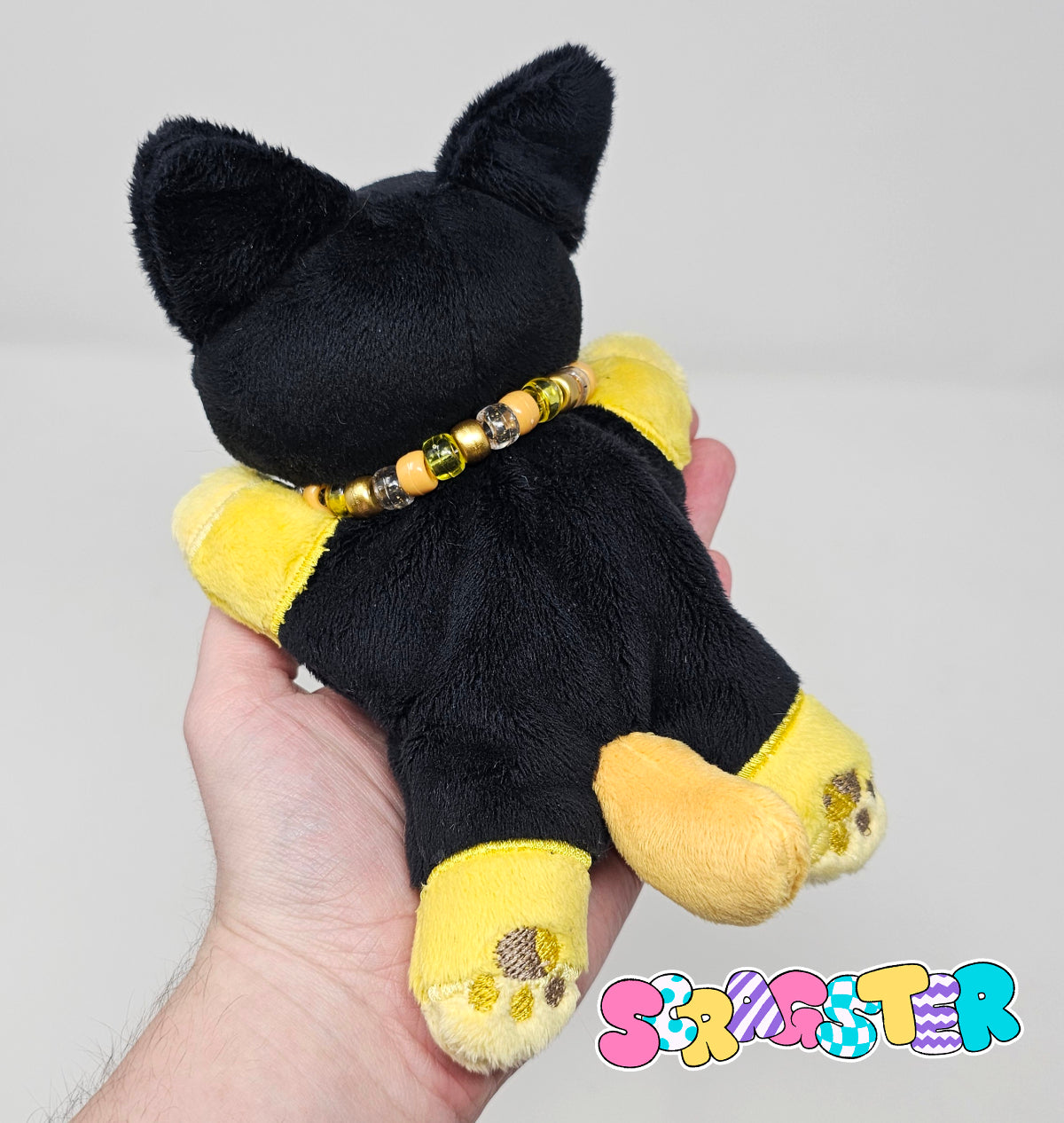 Handmade Scrap Critter Beanie Plush