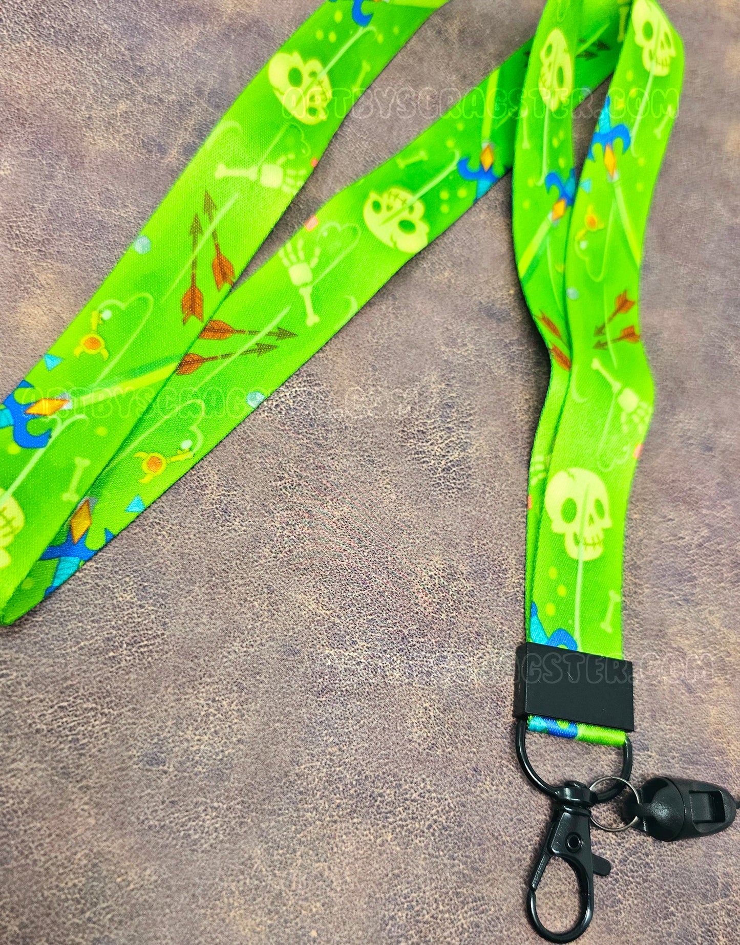 Gelatinous Cube Lanyard Badge Holder