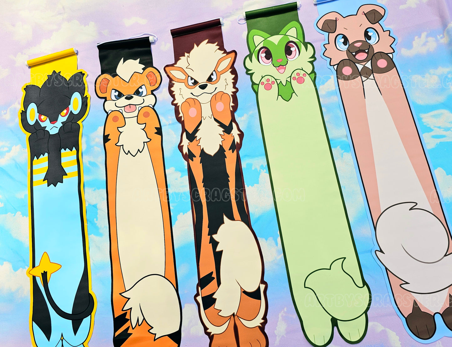 Long Pin Banners Pokemon Series 2