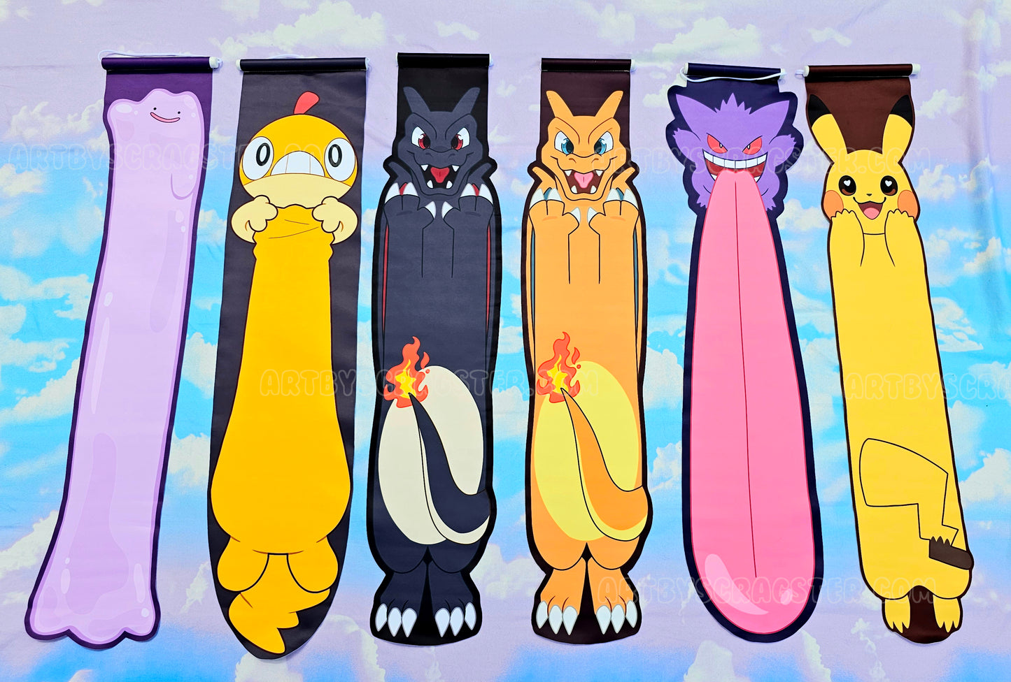 Long Pin Banners Pokemon Series 1