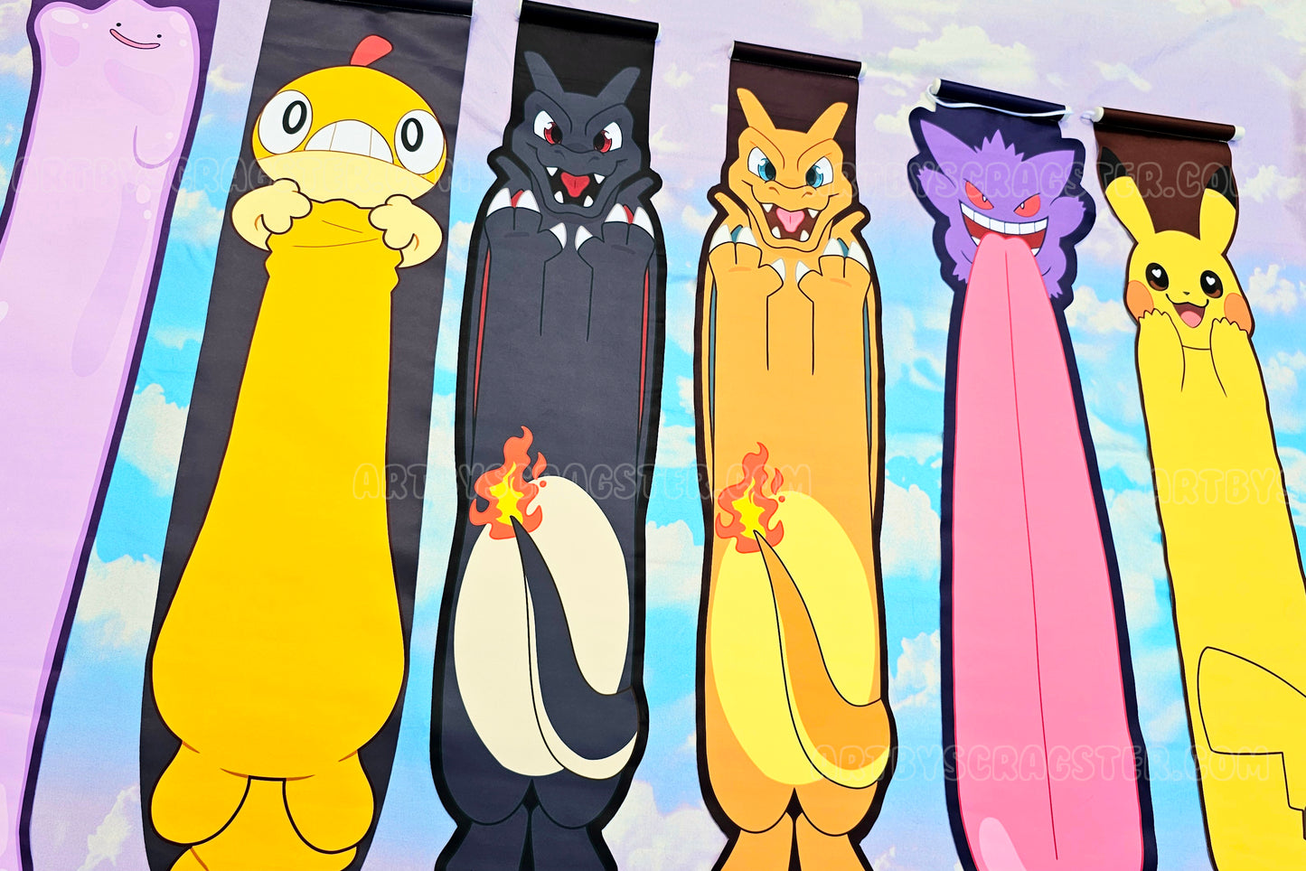 Long Pin Banners Pokemon Series 1