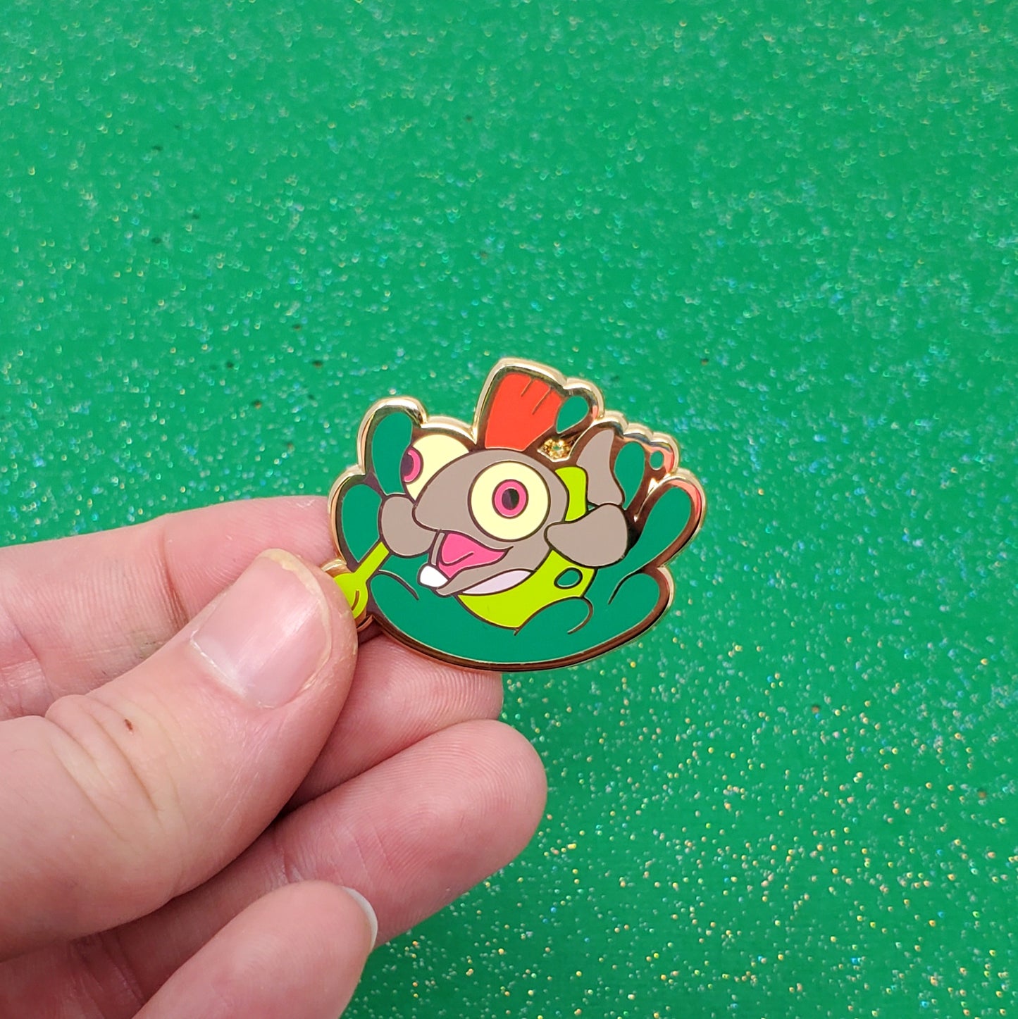 Splatoon Grizzco Salmon Run Enamel Pins
