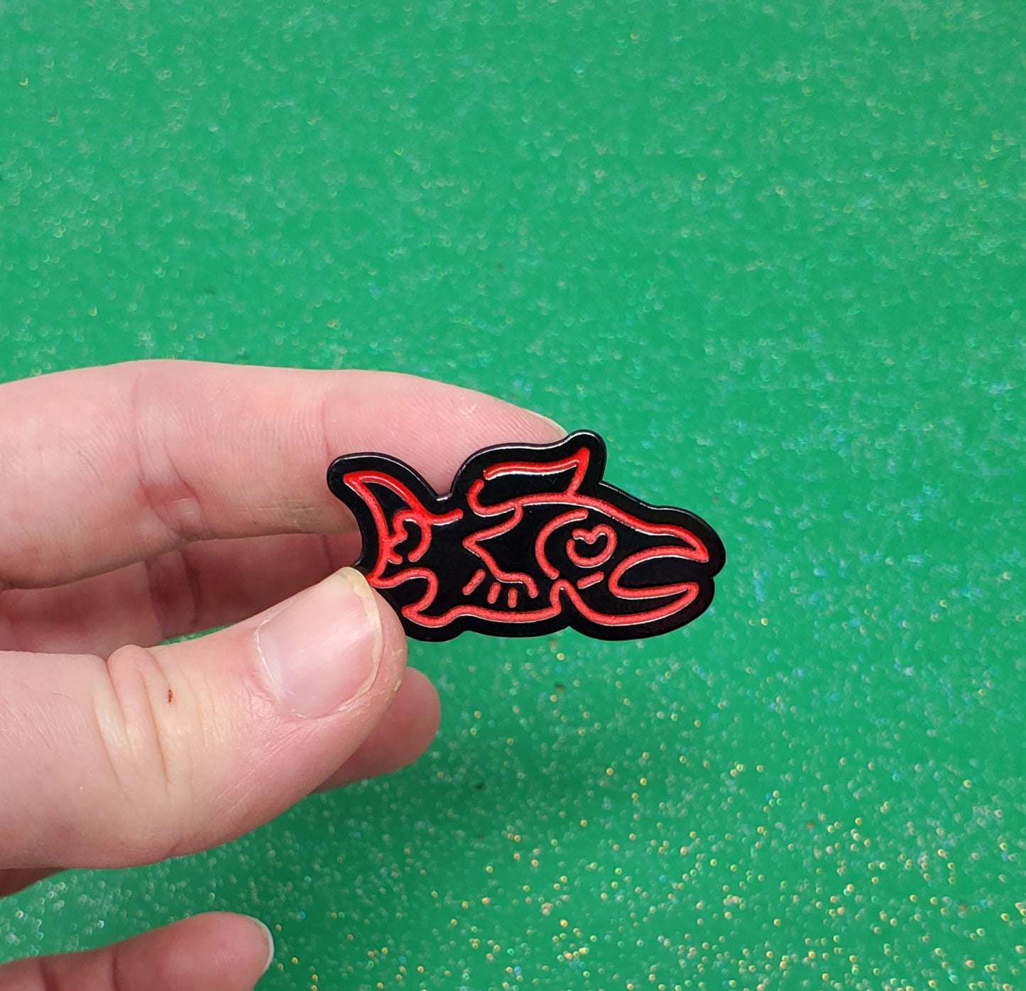 Splatoon Grizzco Salmon Run Enamel Pins