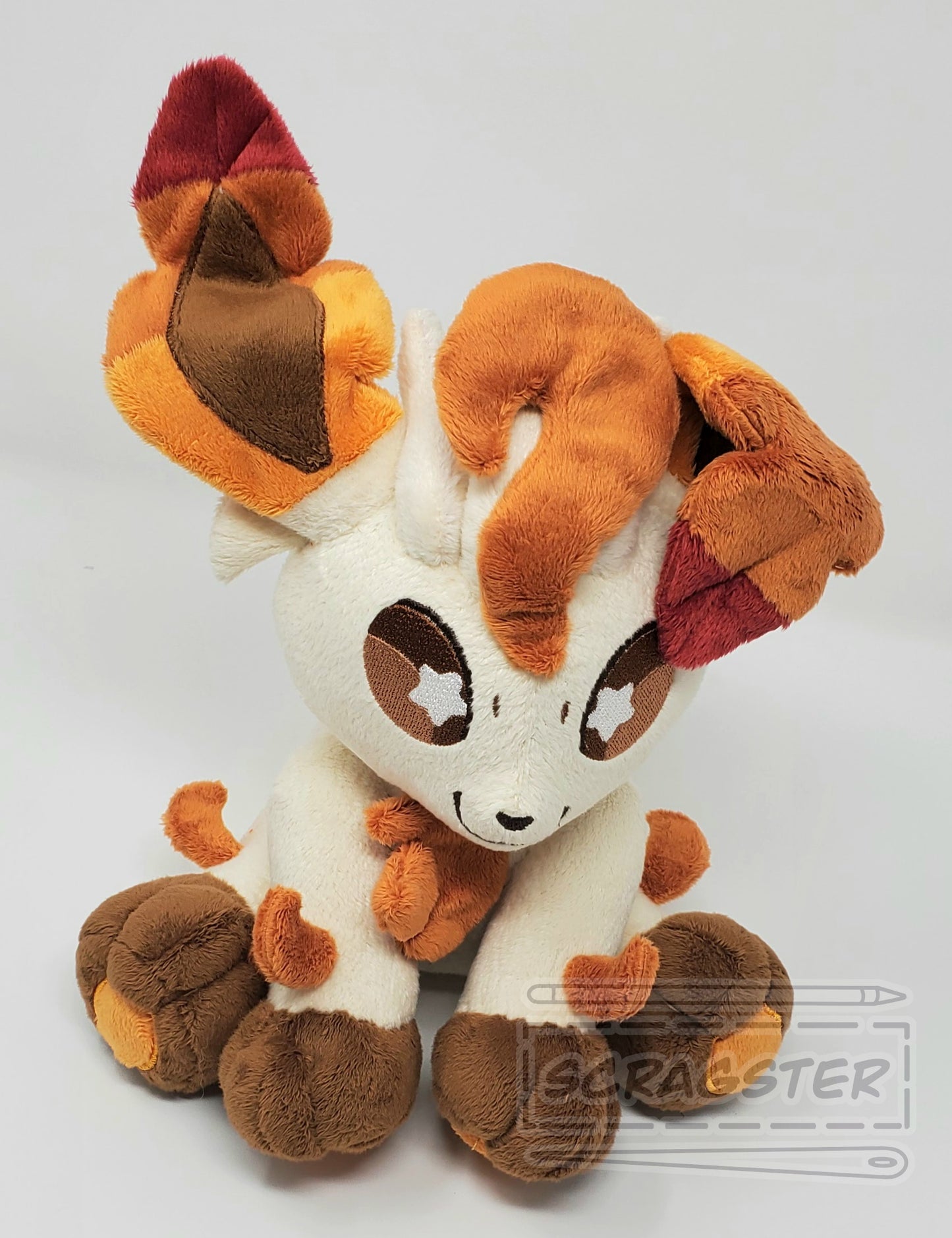 Handmade Autumn Leafeon Plush MADE TO ORDER