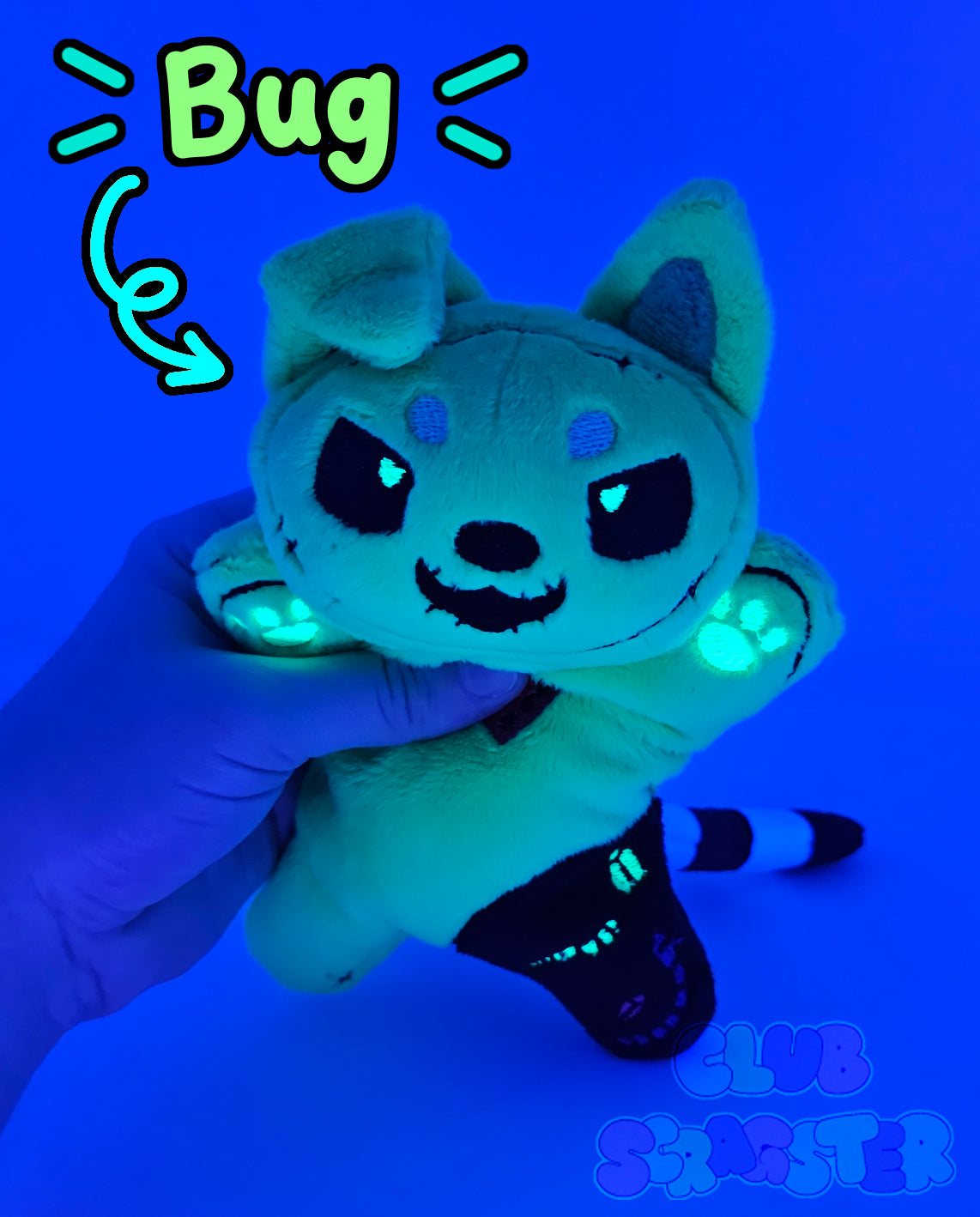 Scrap-o-Ween! Handmade Scrap Critter Beanie Plush