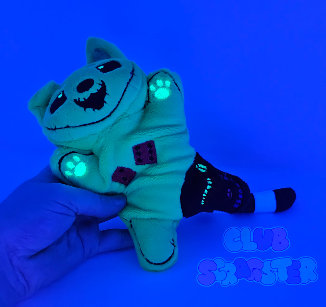 Scrap-o-Ween! Handmade Scrap Critter Beanie Plush