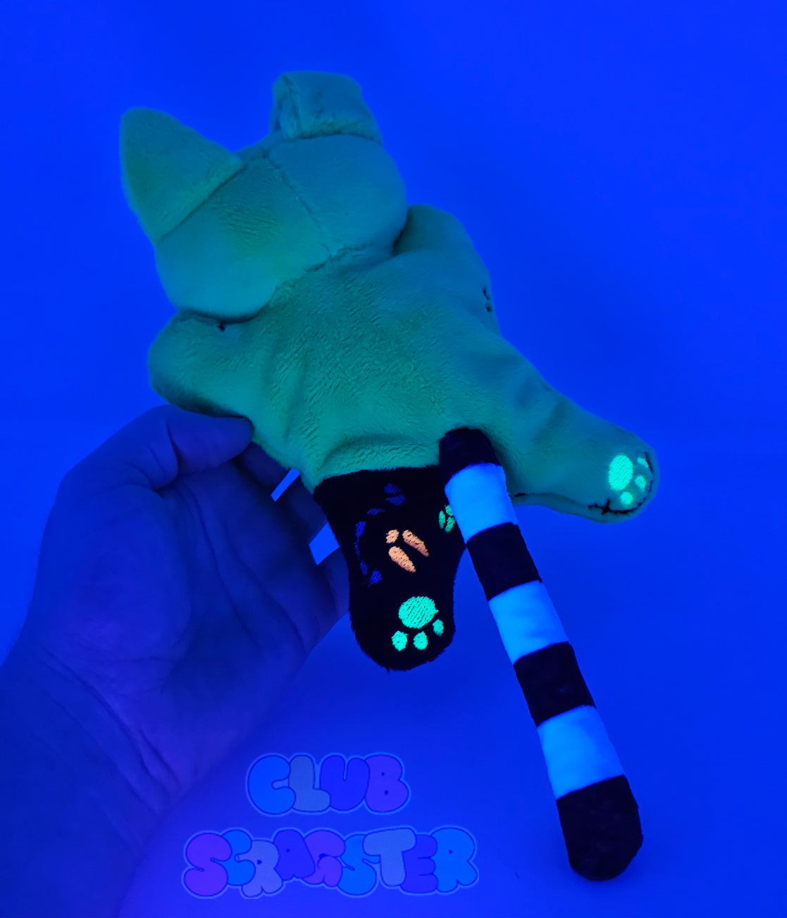 Scrap-o-Ween! Handmade Scrap Critter Beanie Plush