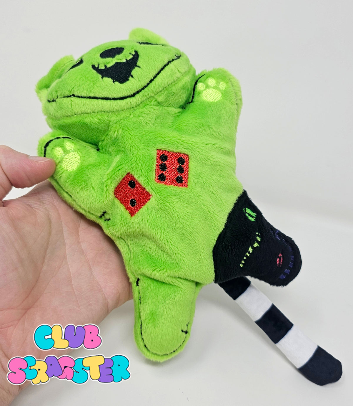 Scrap-o-Ween! Handmade Scrap Critter Beanie Plush