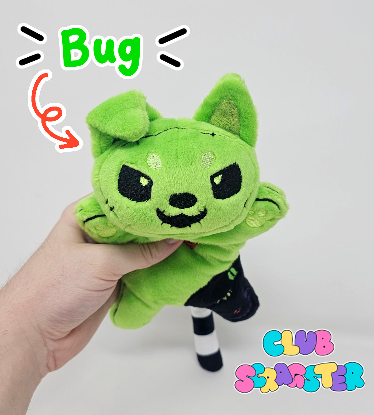 Scrap-o-Ween! Handmade Scrap Critter Beanie Plush