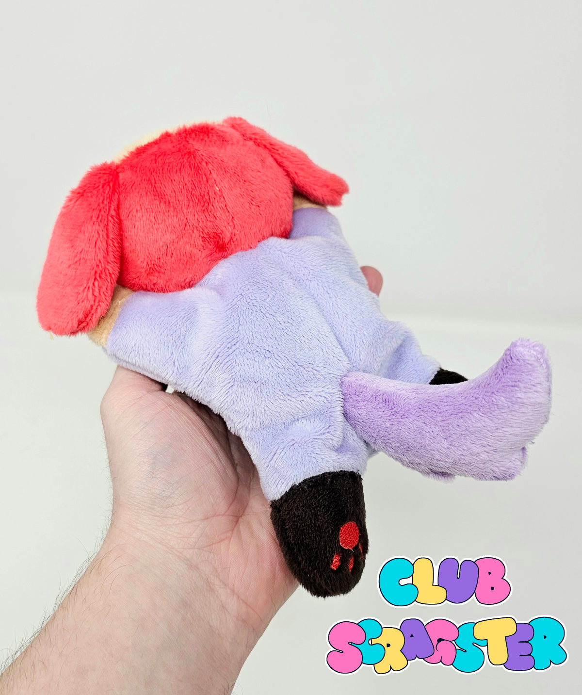 Handmade Virtual Carnival Scrap Kitty Plush