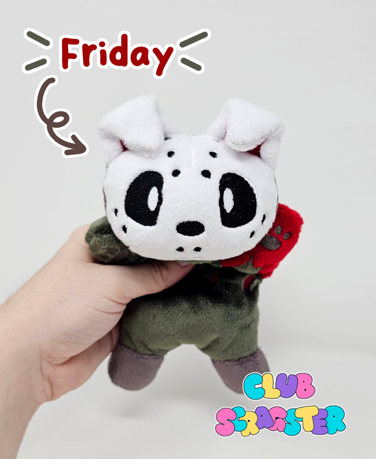 Scrap-o-Ween! Handmade Scrap Critter Beanie Plush
