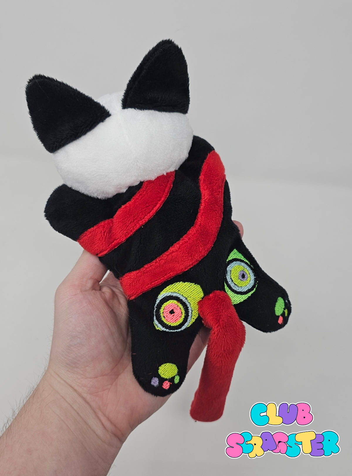 Handmade Abstraction Scrap Critter Beanie Plush MADE TO ORDER