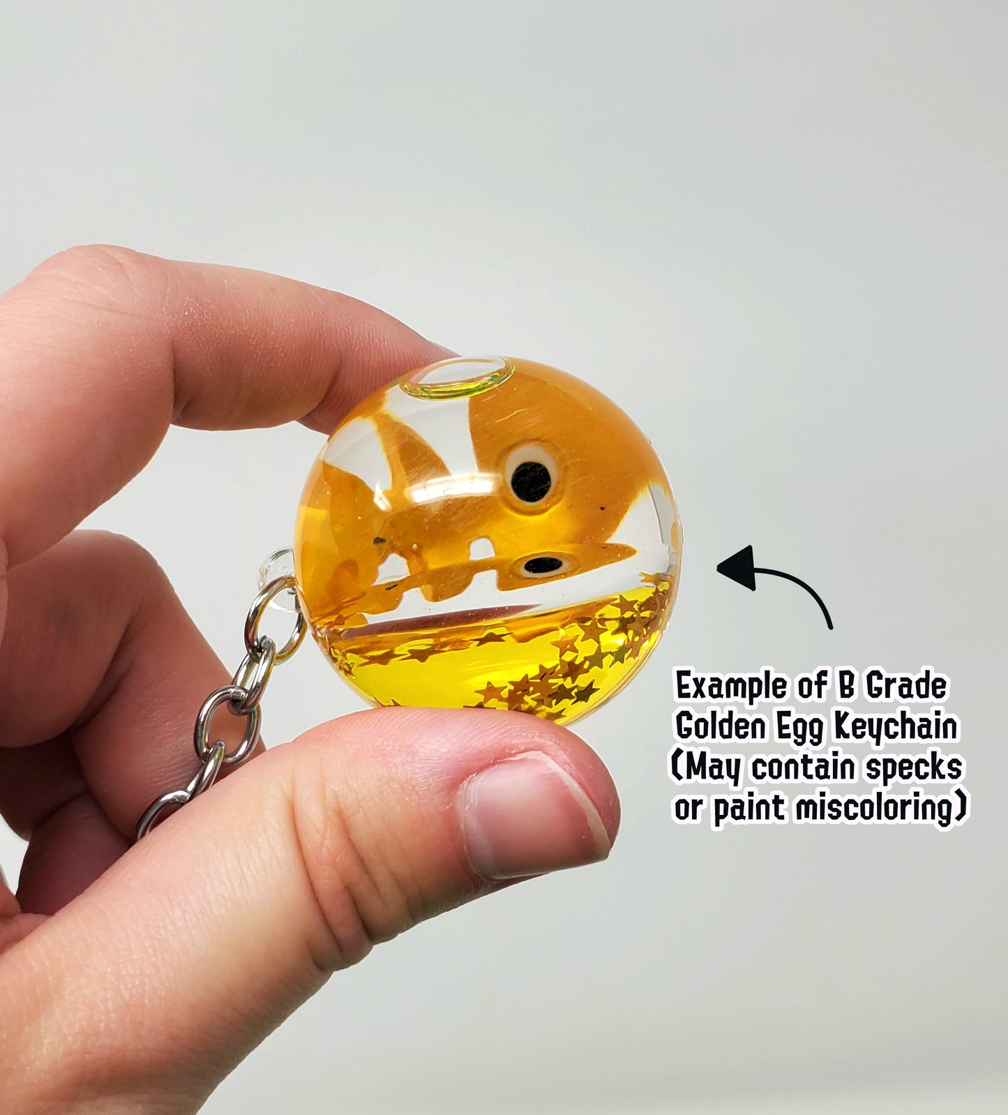 Golden Egg Keychain