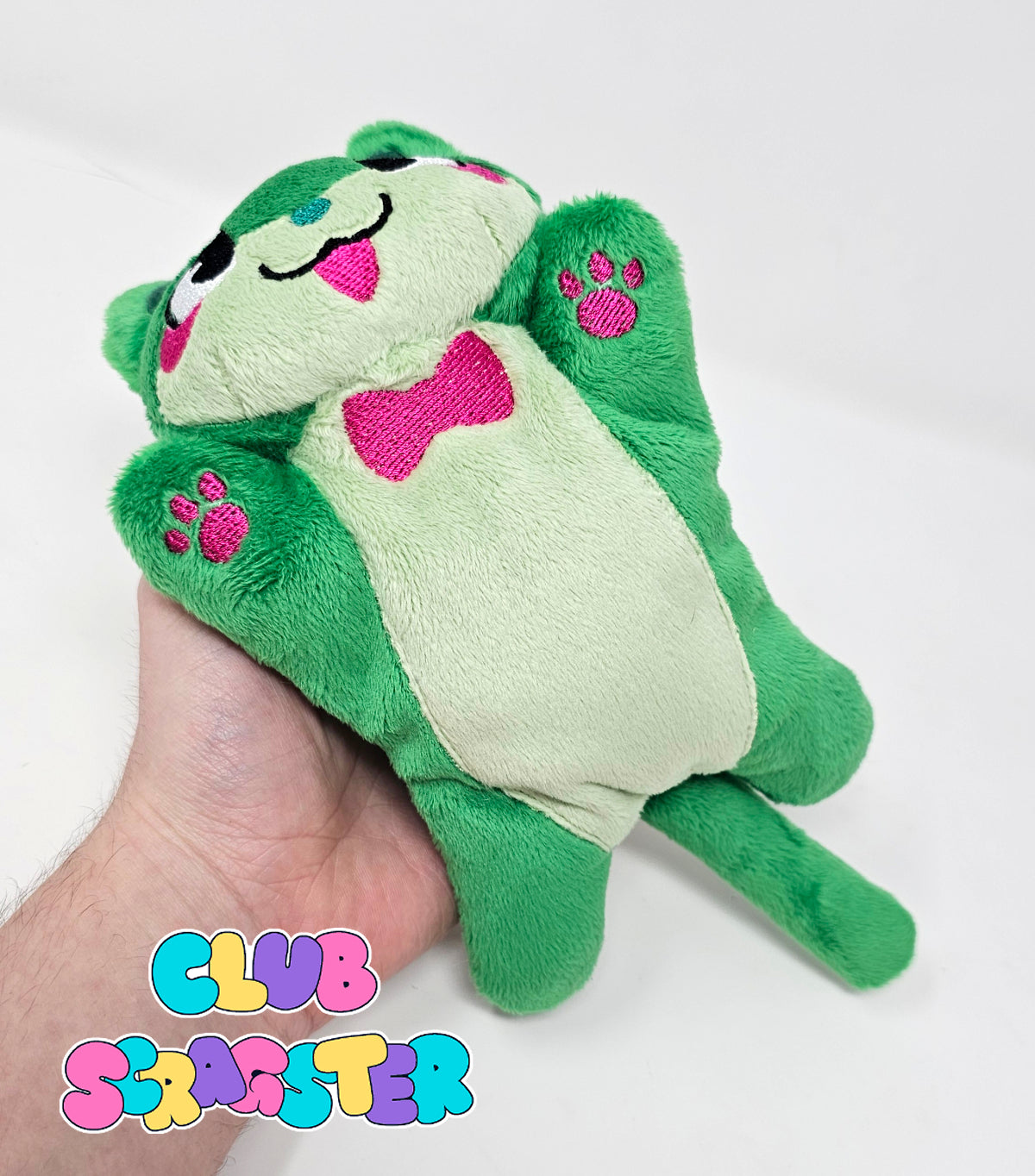 Handmade Virtual Carnival Scrap Kitty Plush