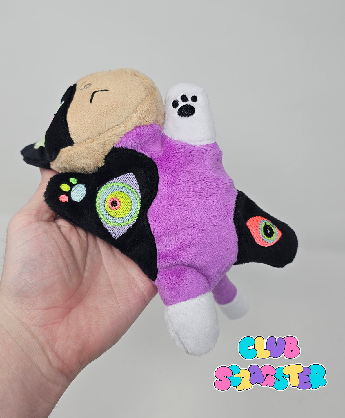 Handmade Abstraction Scrap Critter Beanie Plush MADE TO ORDER