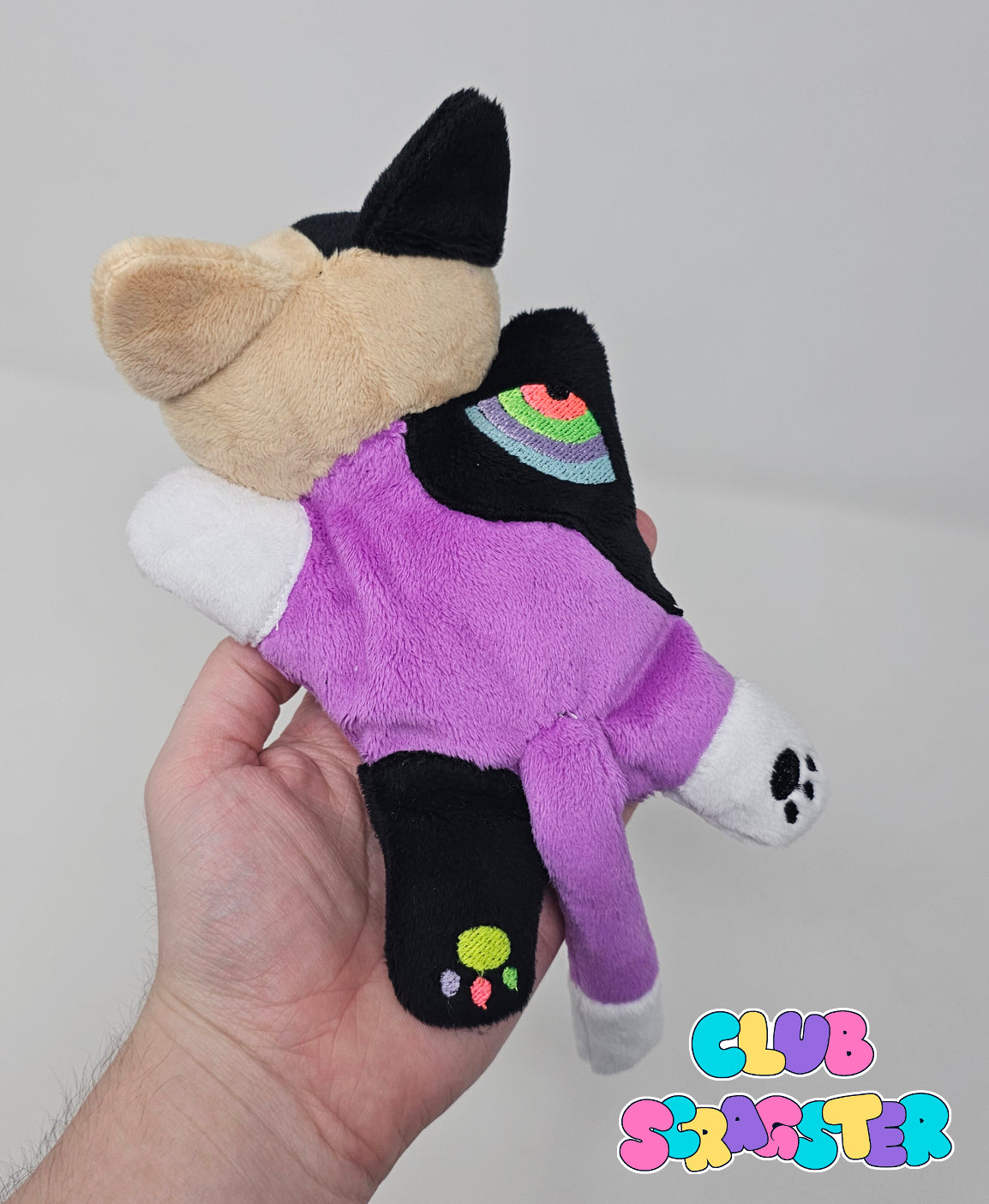 Handmade Abstraction Scrap Critter Beanie Plush MADE TO ORDER