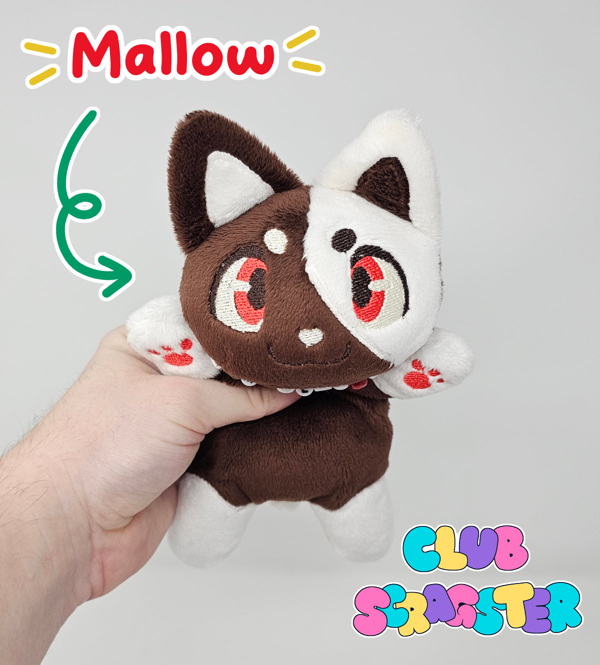 Scrapmas Day 3 - Mallow Scrap Kitty