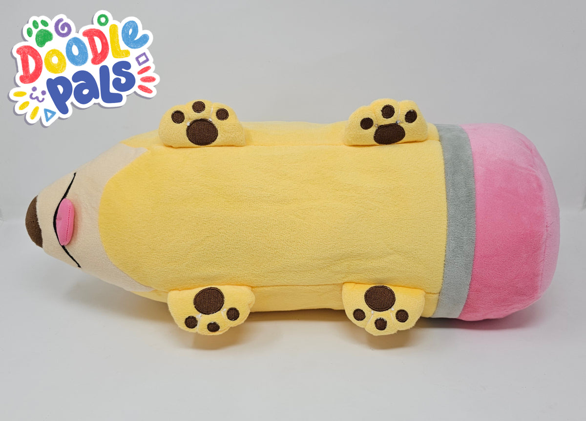 Doodle Pals Pencil Puppy Plush Bag PREORDER