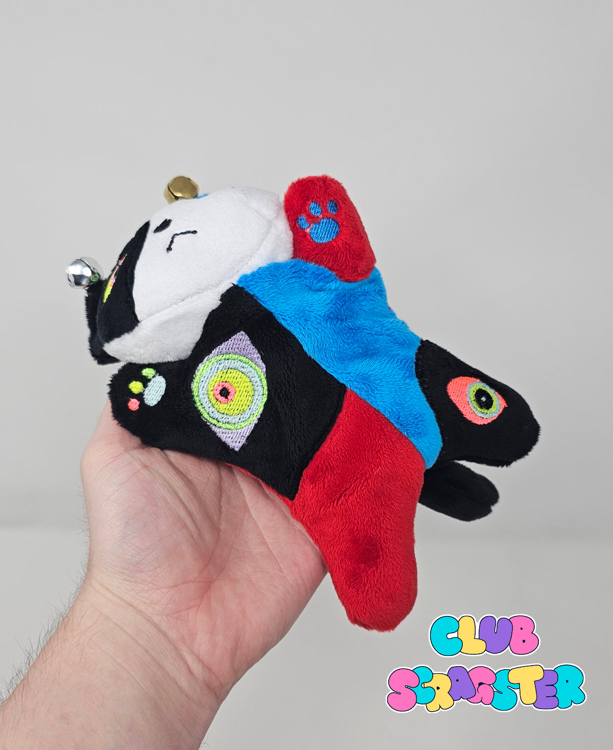 Handmade Abstraction Scrap Critter Beanie Plush MADE TO ORDER