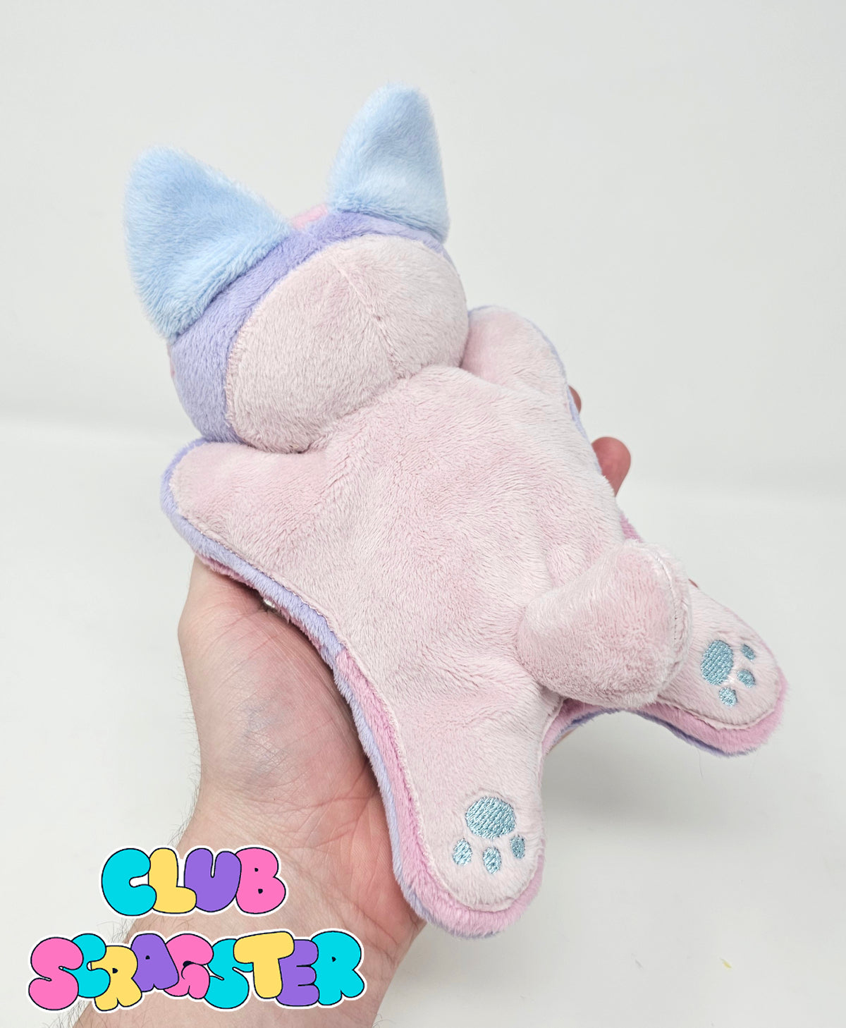 Handmade Virtual Carnival Scrap Kitty Plush