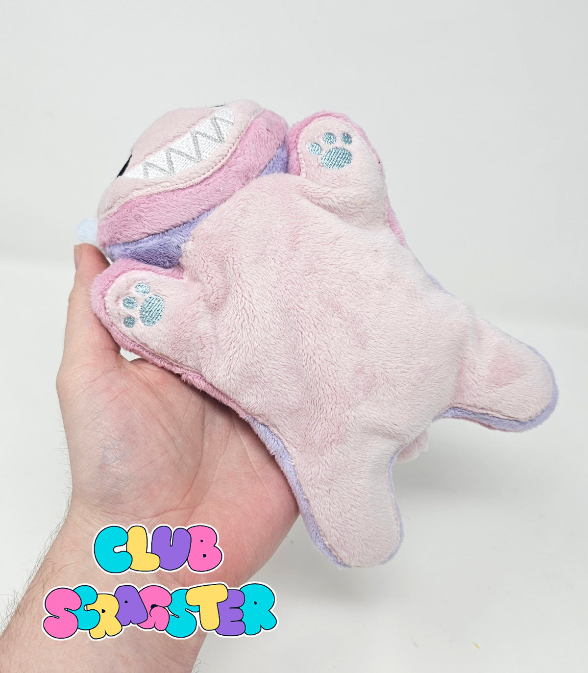 Handmade Virtual Carnival Scrap Kitty Plush