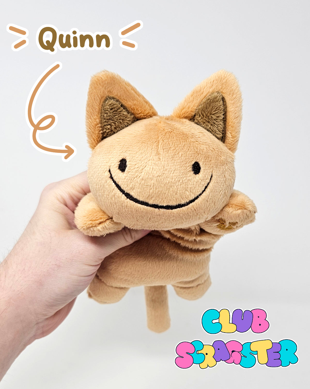 Handmade Virtual Carnival Scrap Kitty Plush