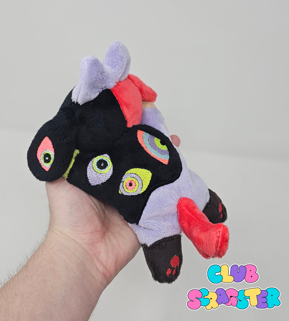 Handmade Abstraction Scrap Critter Beanie Plush MADE TO ORDER