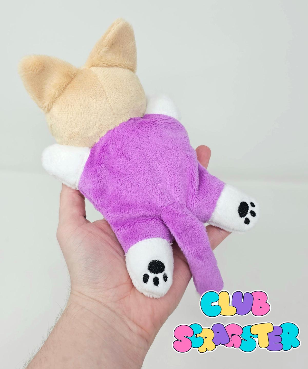 Handmade Virtual Carnival Scrap Kitty Plush