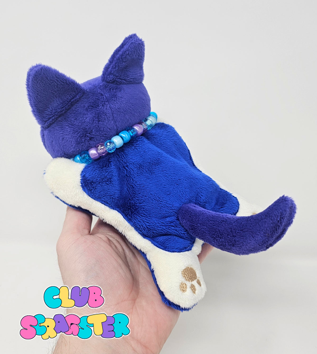 Handmade Scrap Critter Beanie Plush