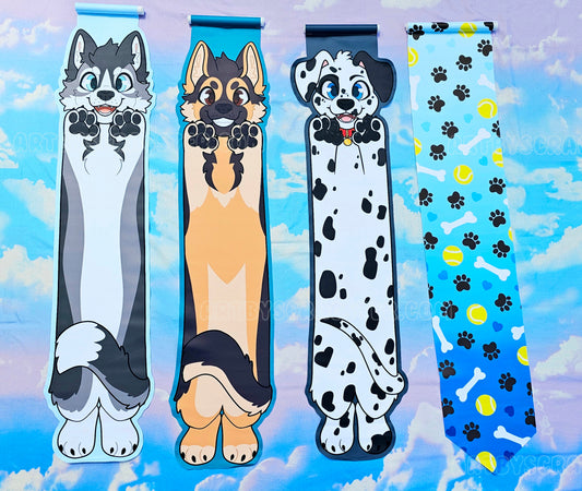 Long Animal Pin Banners Dogs