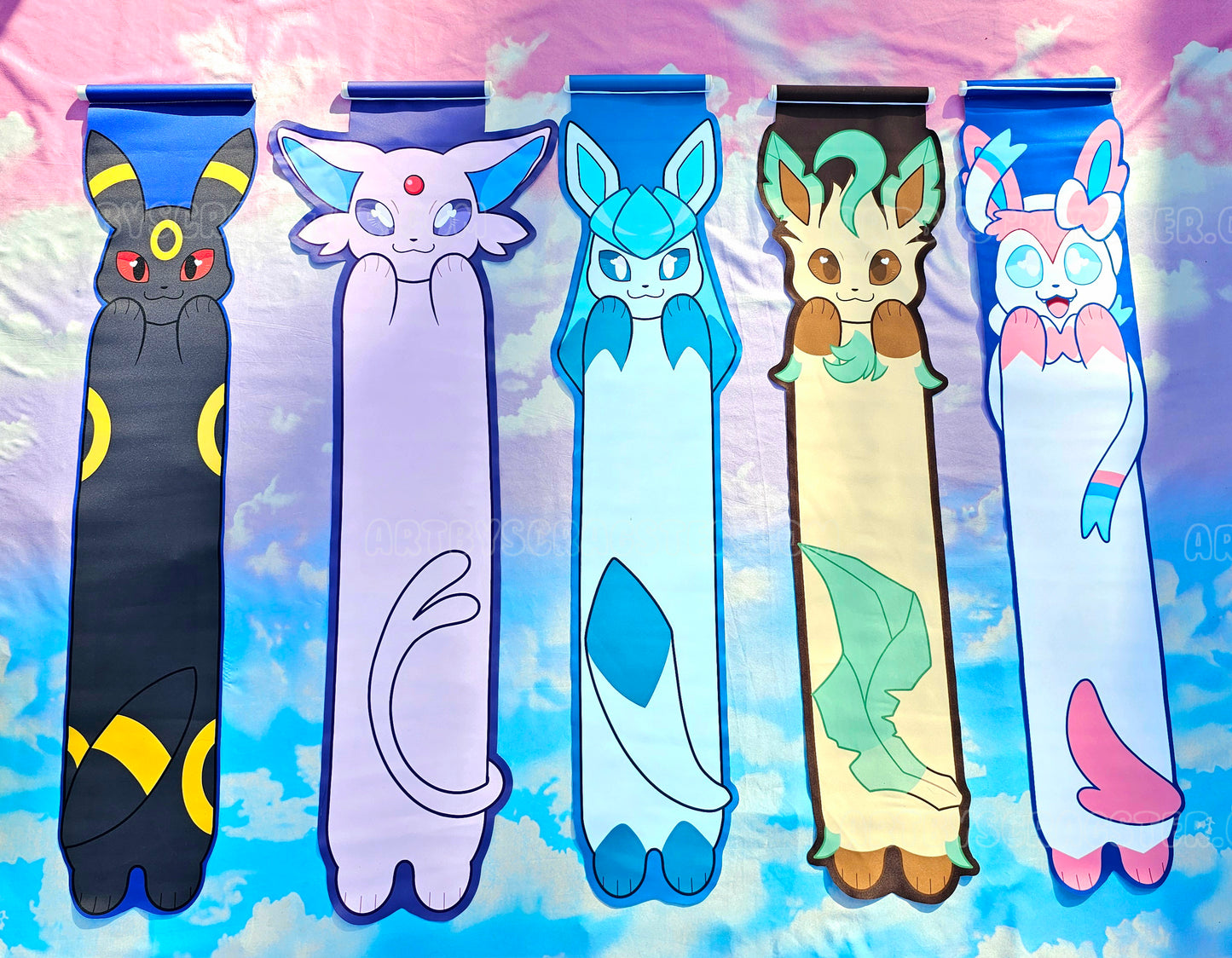 Long Pin Banners Eeveelutions