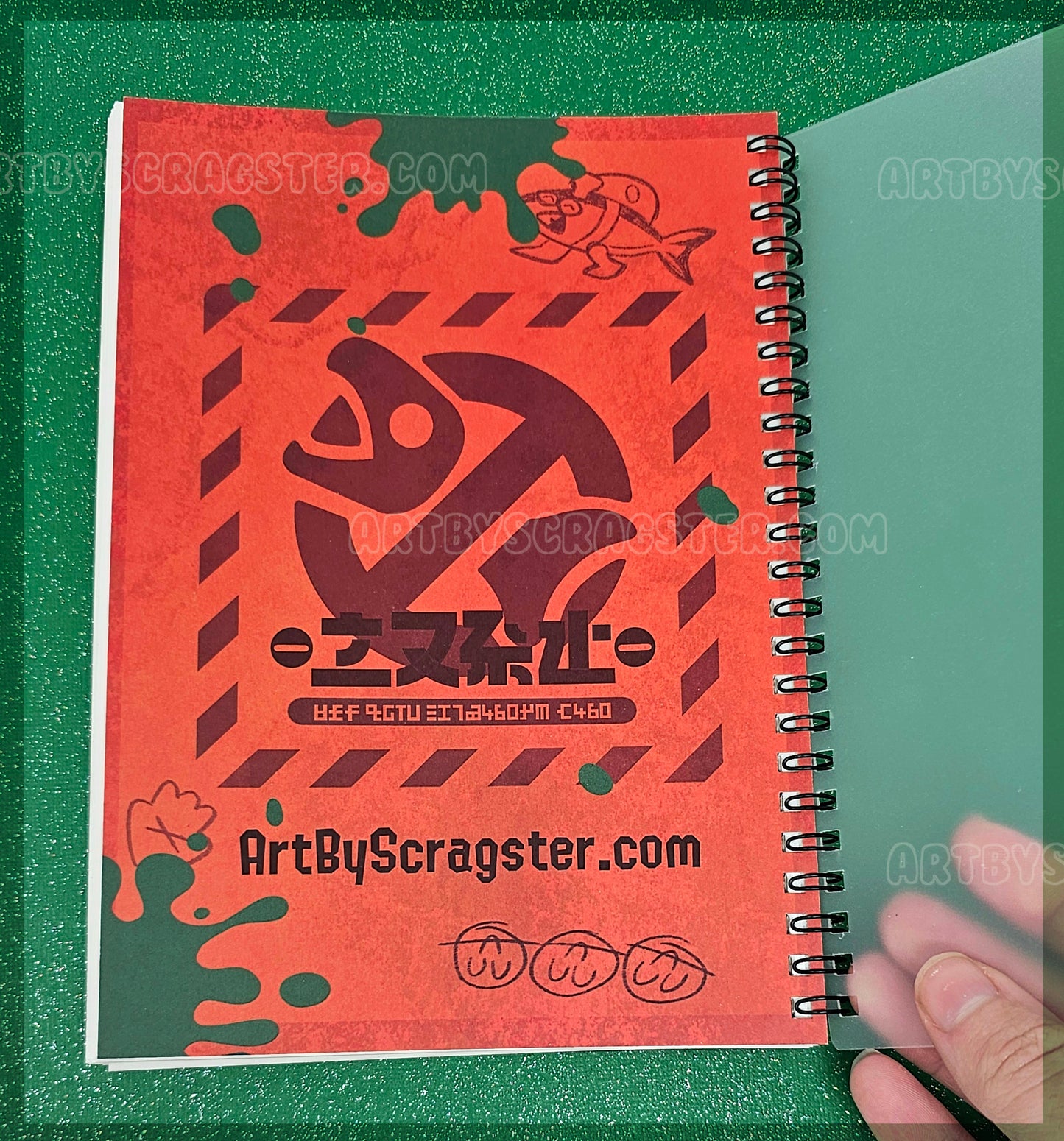 Splatoon Grizzco Employee Reusable Sticker Book – Club Scragster