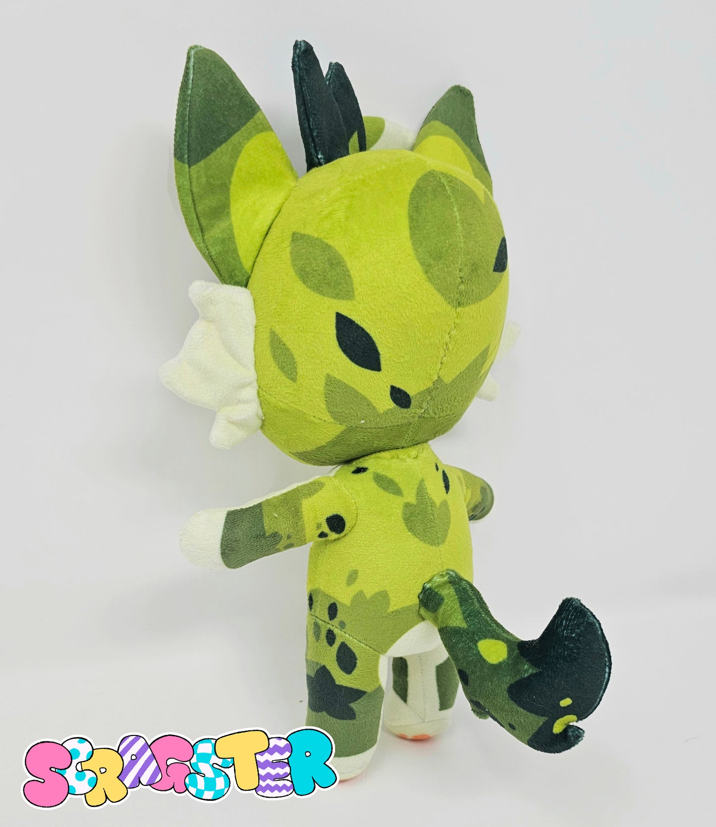 Handmade Foliage Fox Pop Tot Plush Adoptable