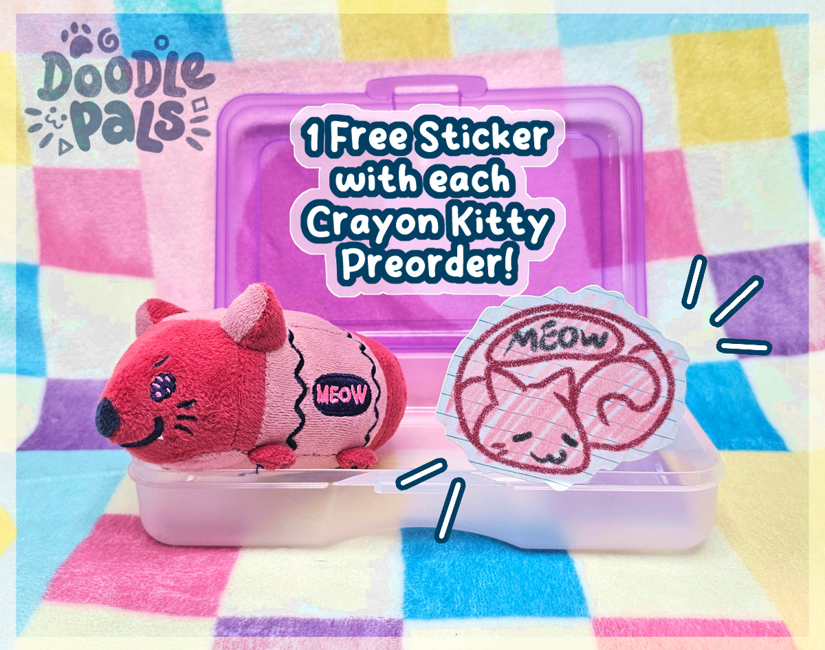 Doodle Pals Keychain Plush *PREORDER*