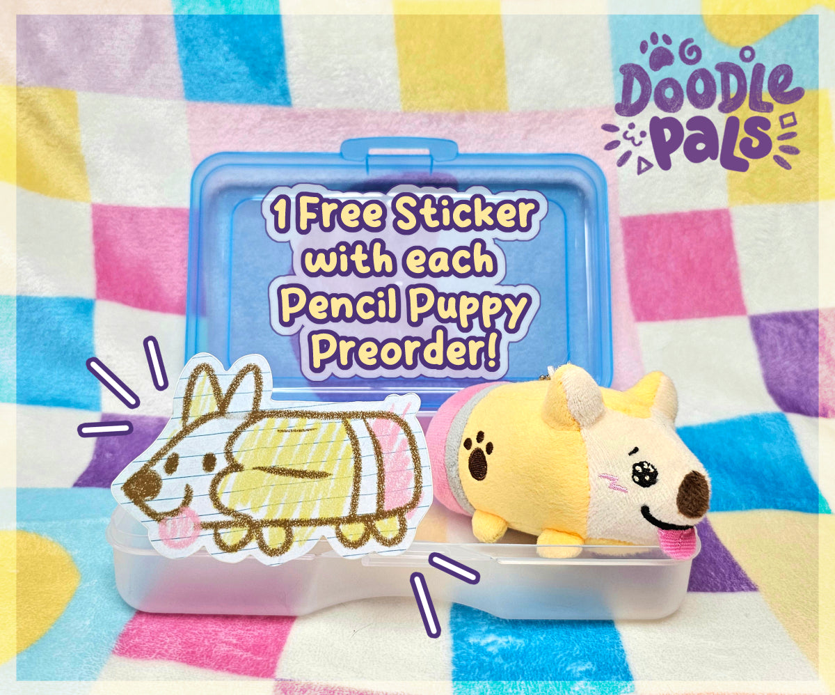 Doodle Pals Keychain Plush *PREORDER*
