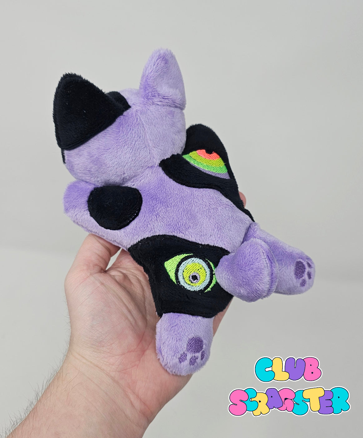 Handmade Abstraction Scrap Critter Beanie Plush MADE TO ORDER