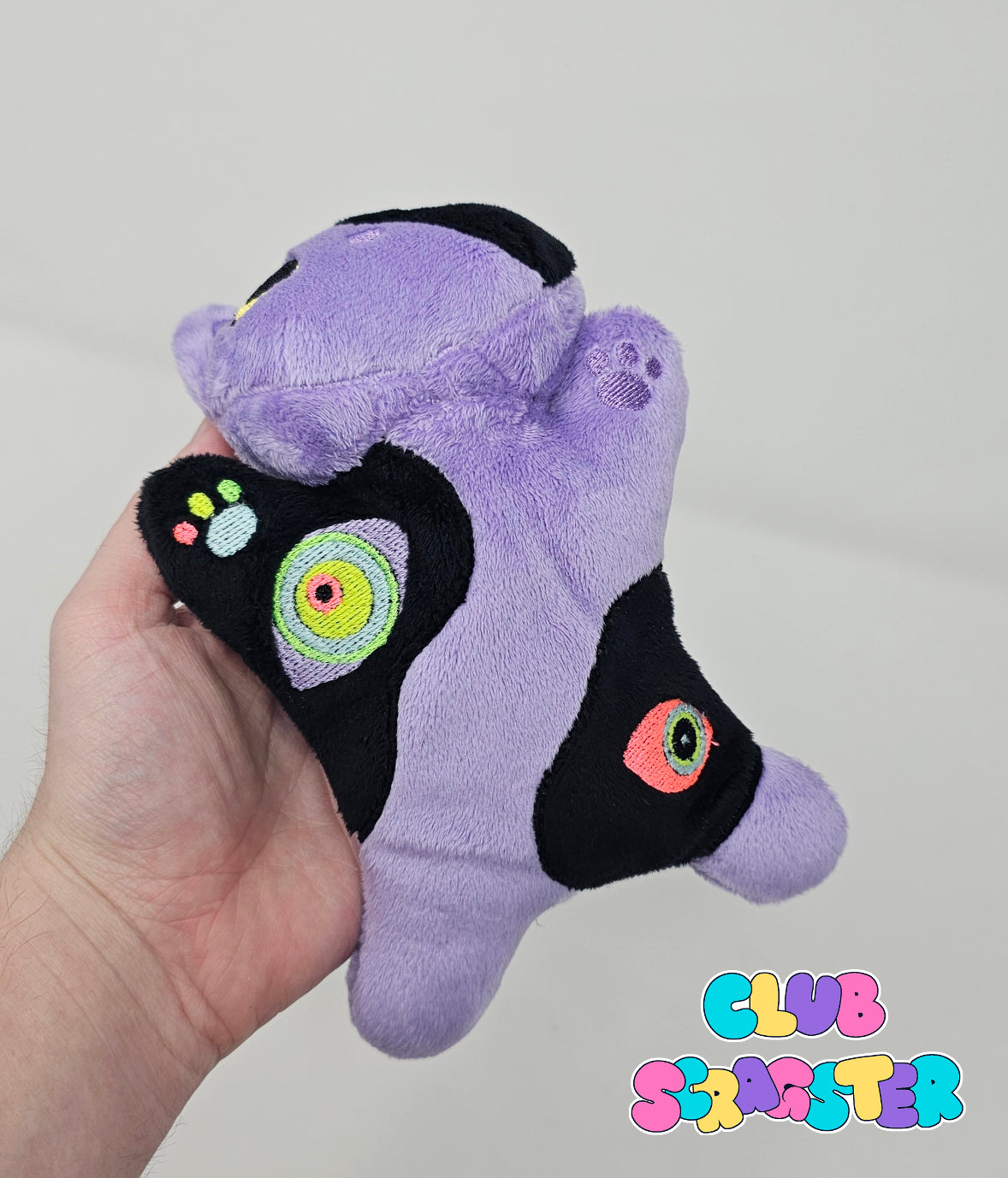 Handmade Abstraction Scrap Critter Beanie Plush MADE TO ORDER