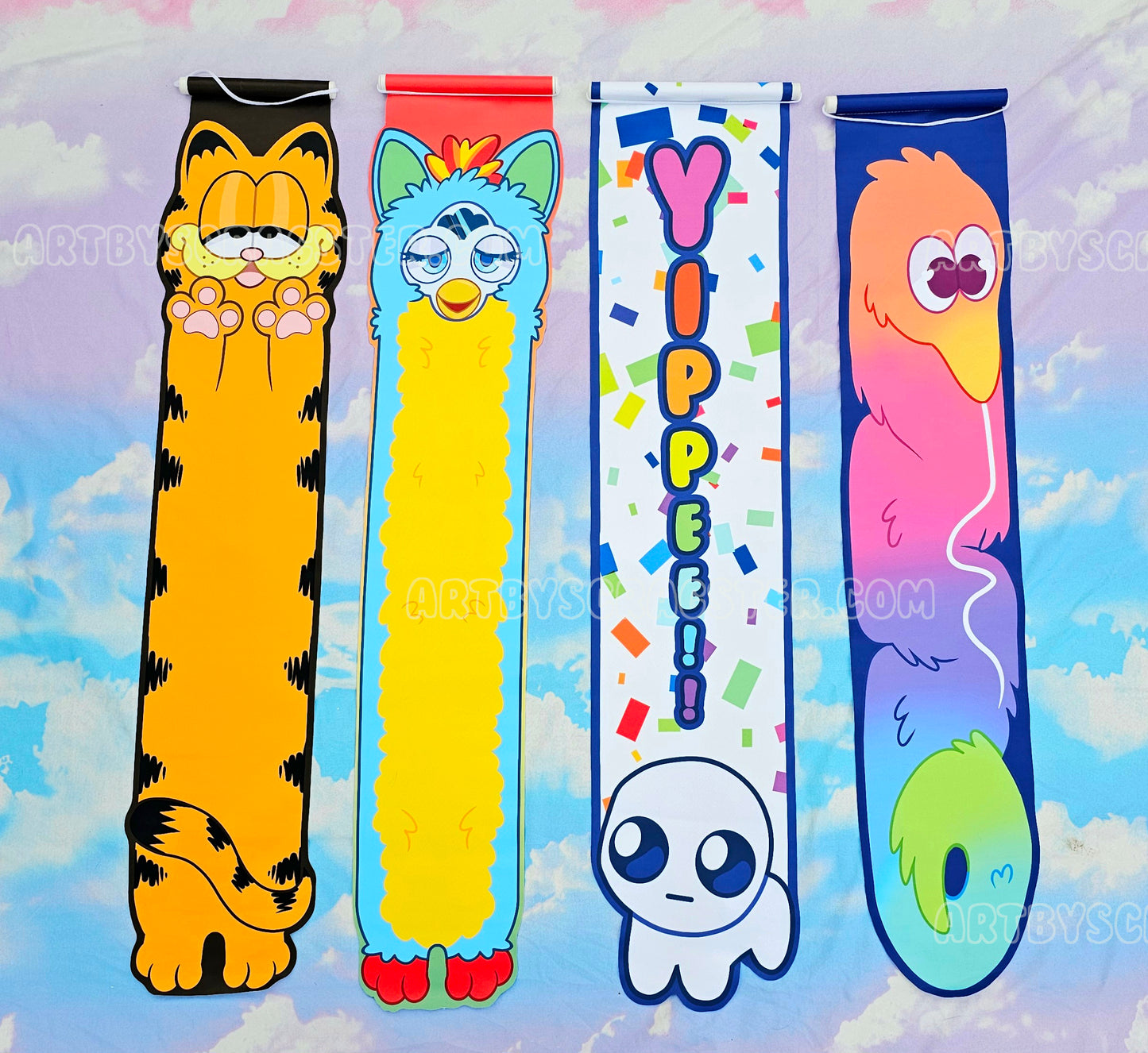 Long Pin Banners Nostalgia