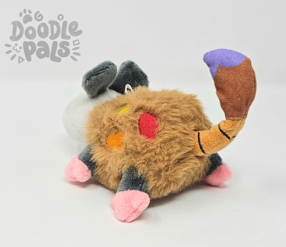 Doodle Pals Doodle Nuggets Palette Opossum Keychain Plush PREORDER