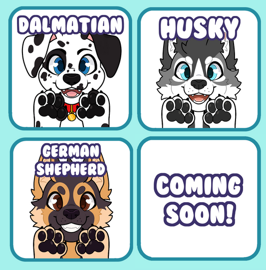 Dog Vinyl Peeker Sticker