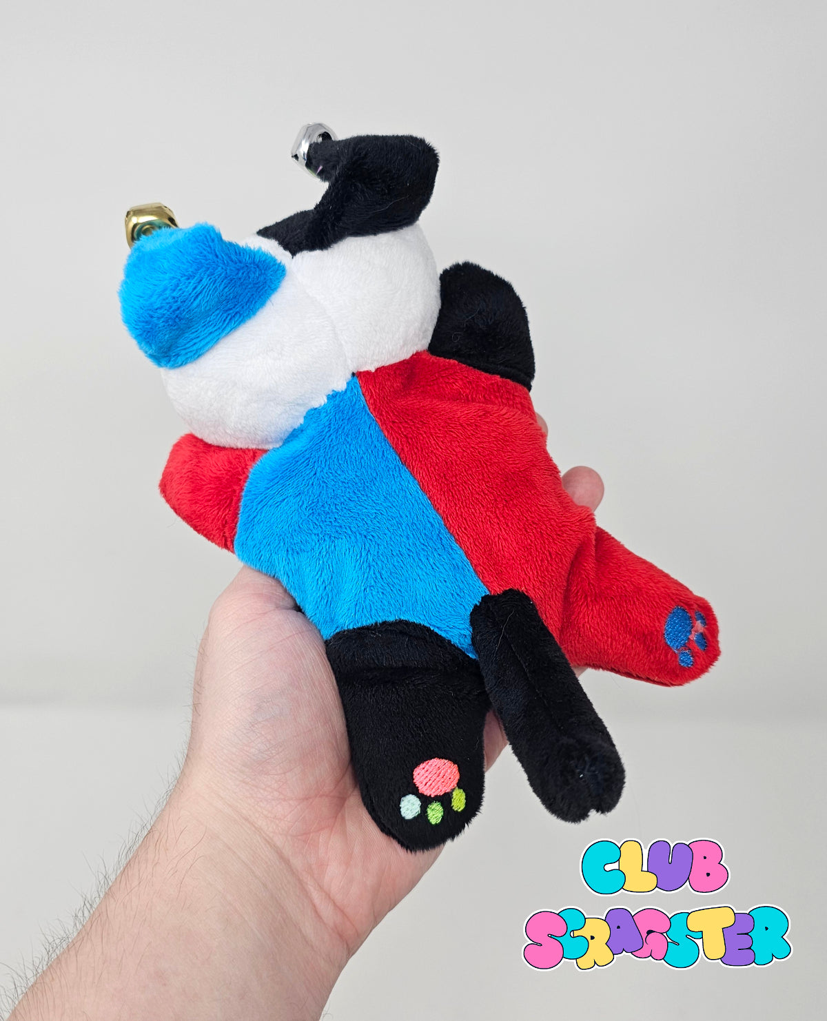 Handmade Abstraction Scrap Critter Beanie Plush MADE TO ORDER