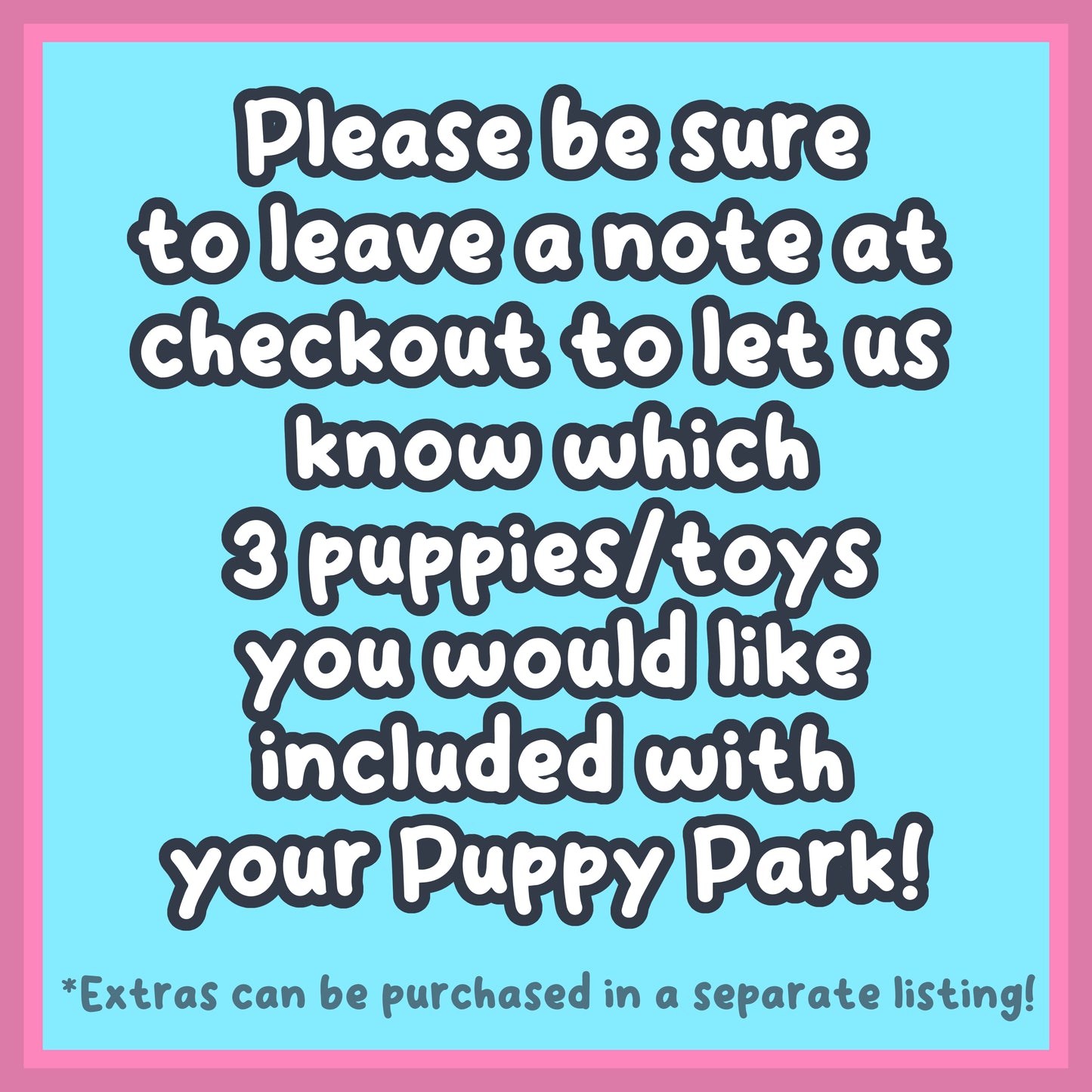 Puppy Park Customizable Shaker Keychain PREORDER