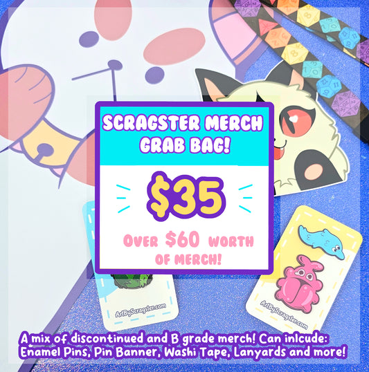 Scragster Merch Mystery Grab Bag