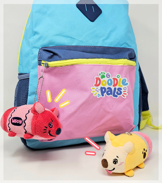 Doodle Pals Doodle Nuggets Keychain Plush
